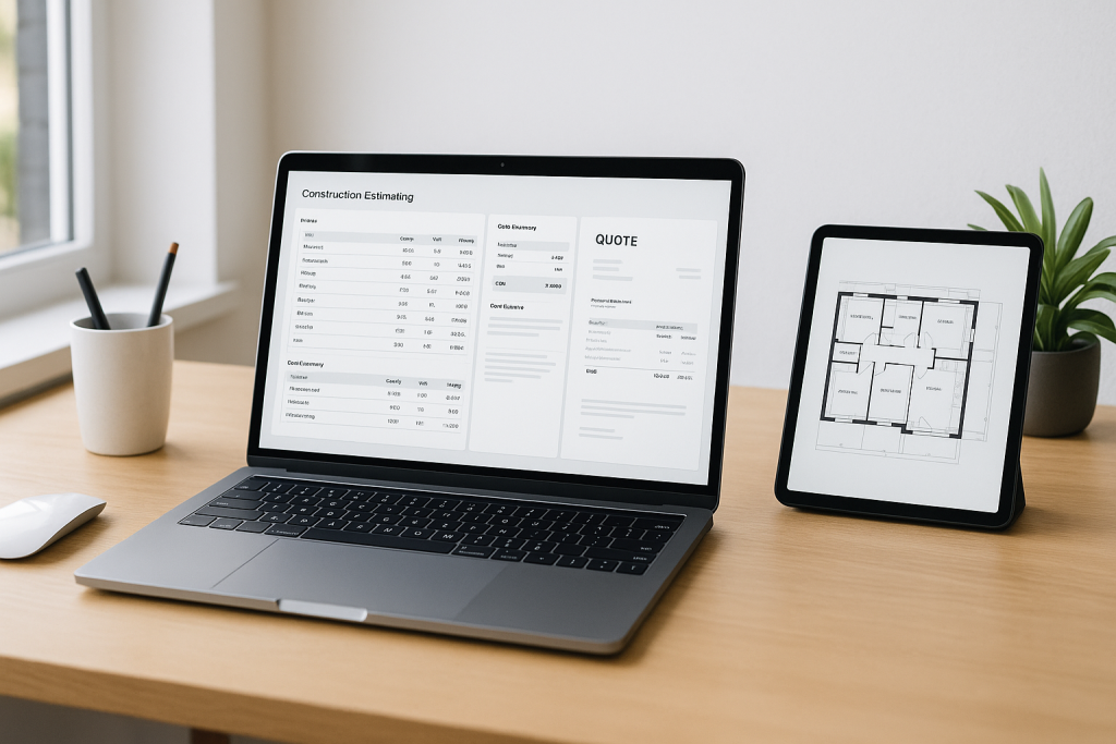 Building Trade Estimating Software home showing perfectly finished property in Melbourne