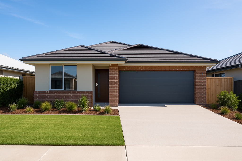 Completed residential build on Gold Coast used for building trade estimating software and on screen take off workflow plan…